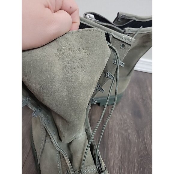 Hoffmans SG10PowerX Sage Powerline Steel Toe 10" Leather Lineman Boots 13 New - Picture 3 of 7